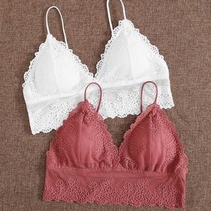 2 pack SHEIN bralettes